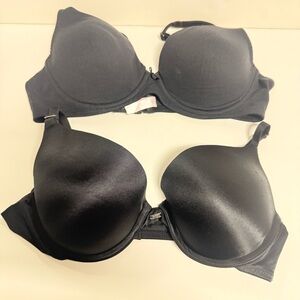 Source Unknown Elegant Black Bra Set